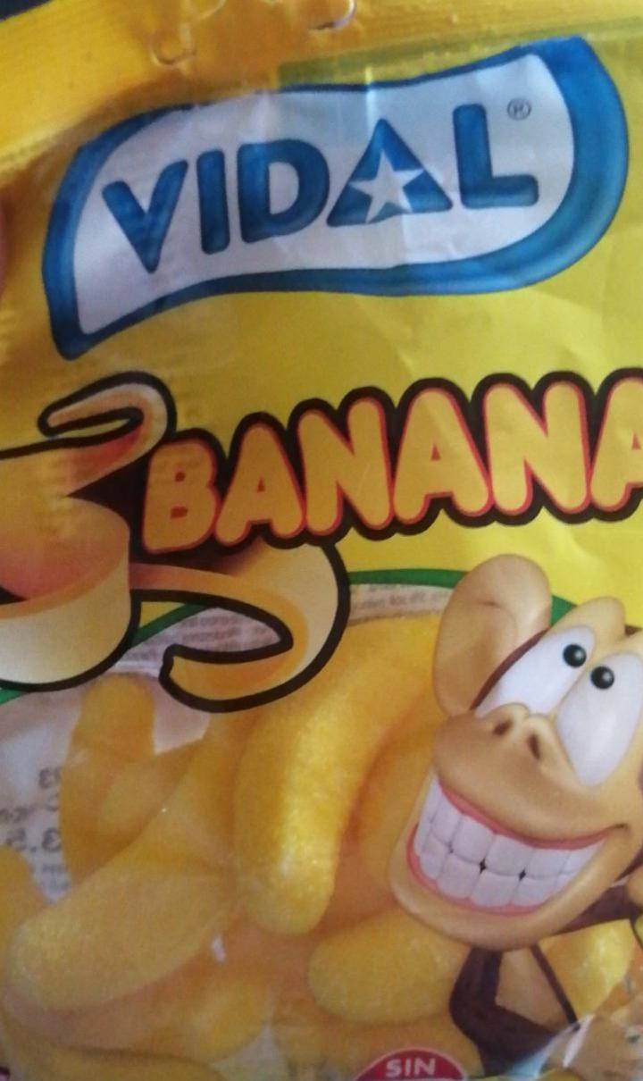 Фото - Жевательные конфеты Желейки банановые Vidal
