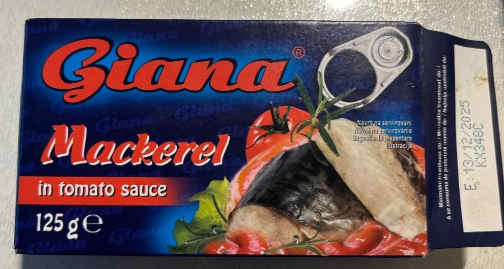 Фото - Mackerel in tomato sauce Giana