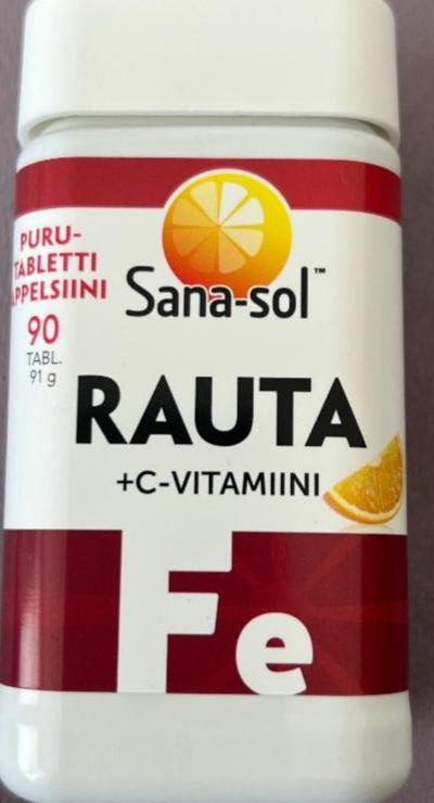 Фото - железо с витамином С Sana-sol