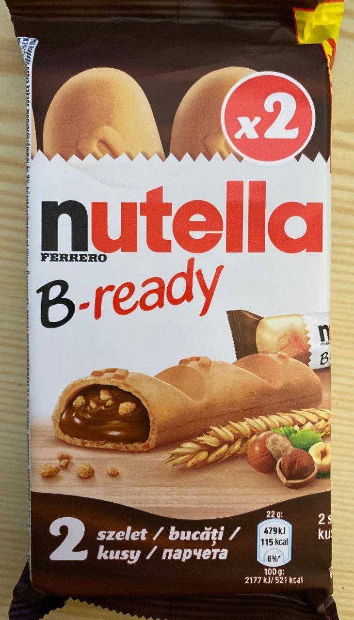 Фото - Батончик Nutella B-Ready Ferrero