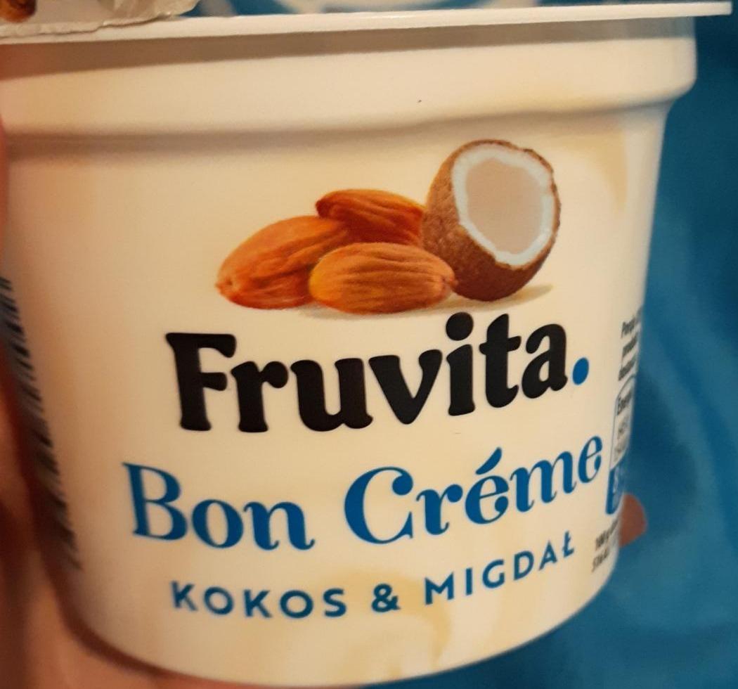 Фото - Йогурт со вкусом кокоса и миндаля Bon Creme Kokos & Migdał Fruvita