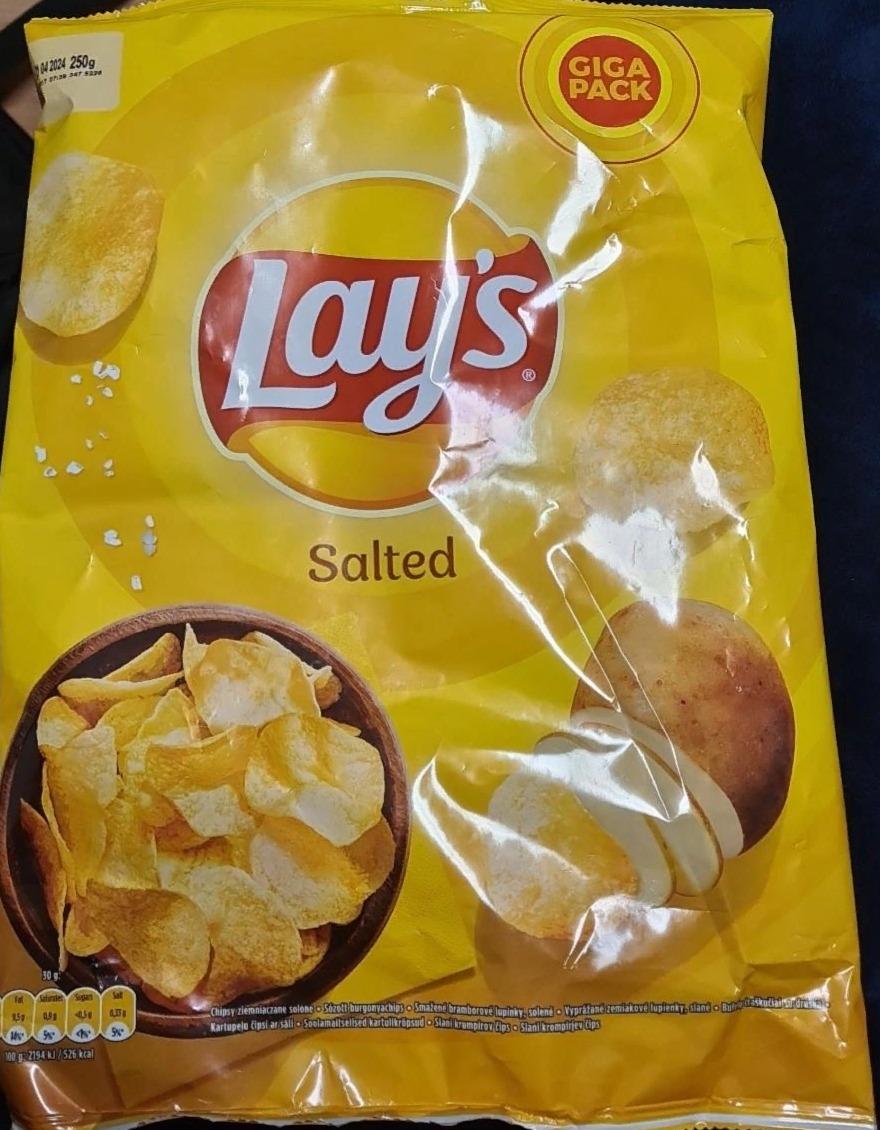 Фото - Salted Egg Chips Lay's