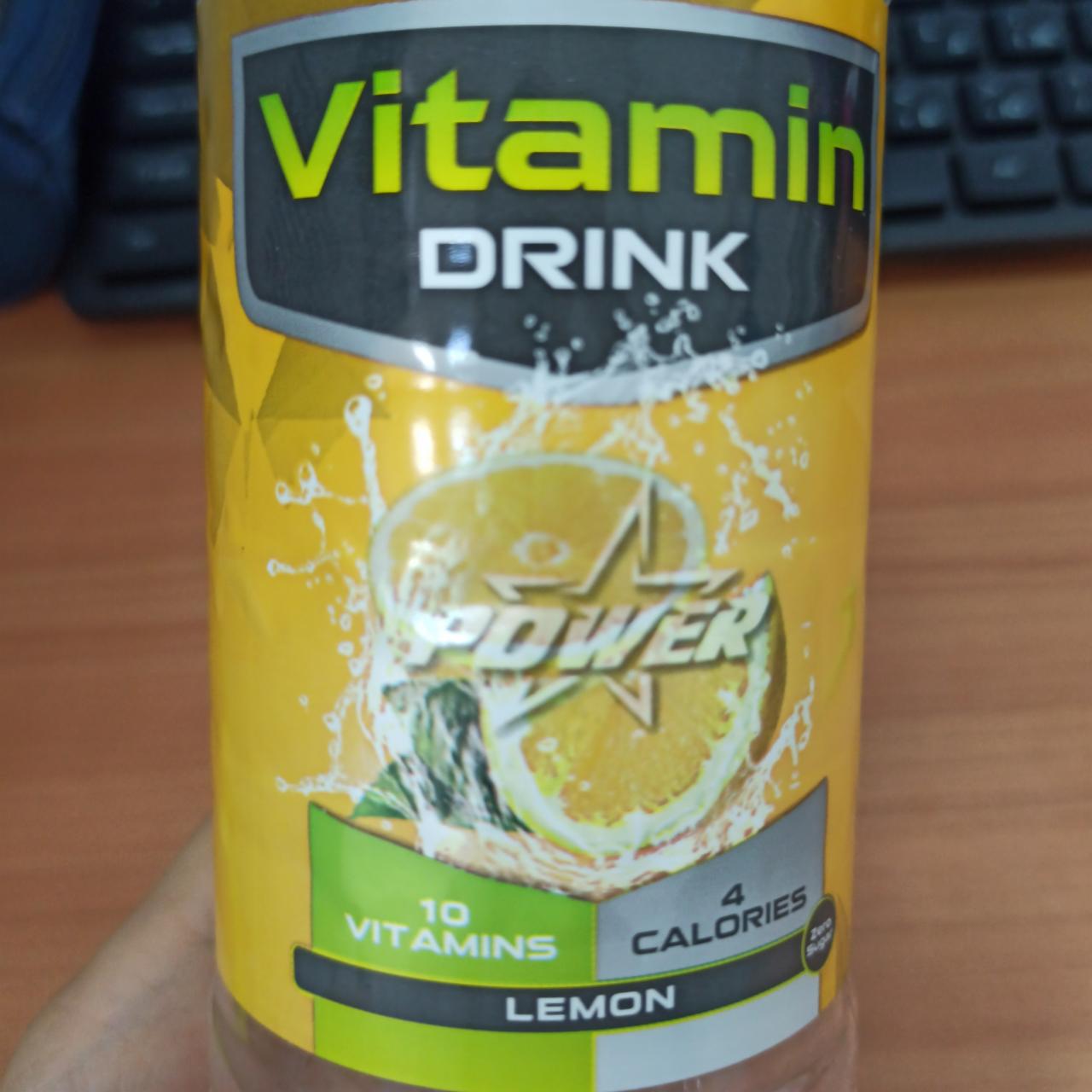 Фото - Напиток Power Star Лимон витаминизированный Vitamin Drink