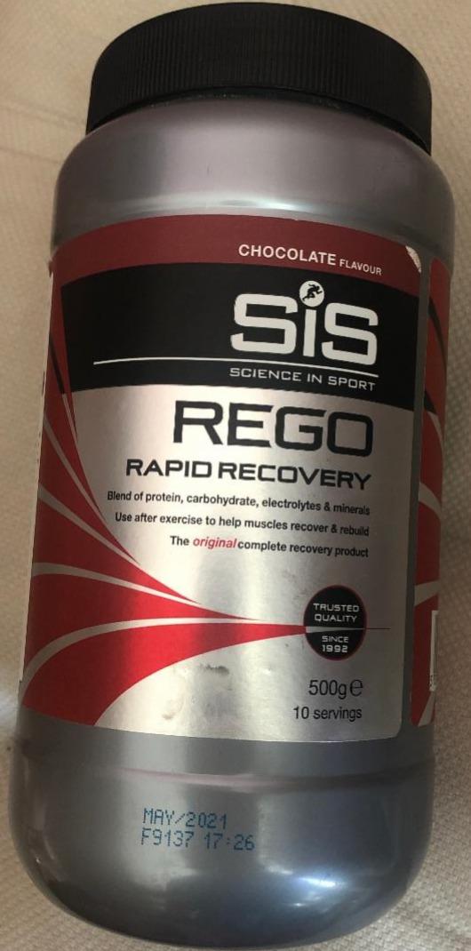 Фото - Напиток восстановительный углеводно-белковый в порошке Rego rapid recovery SIS