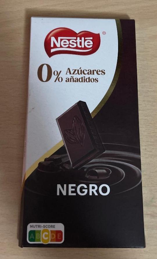 Фото - Шоколад черный без сахара Negro 0% Azúcares Nestlé