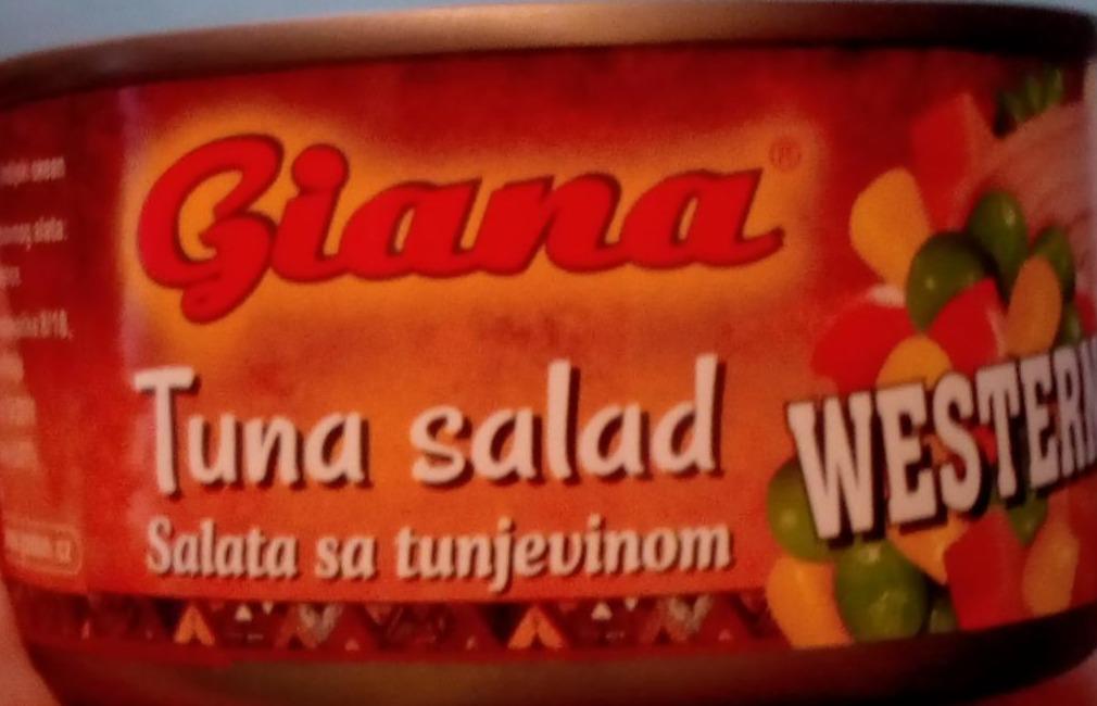 Фото - салат с тунцом западный консервированный Giana