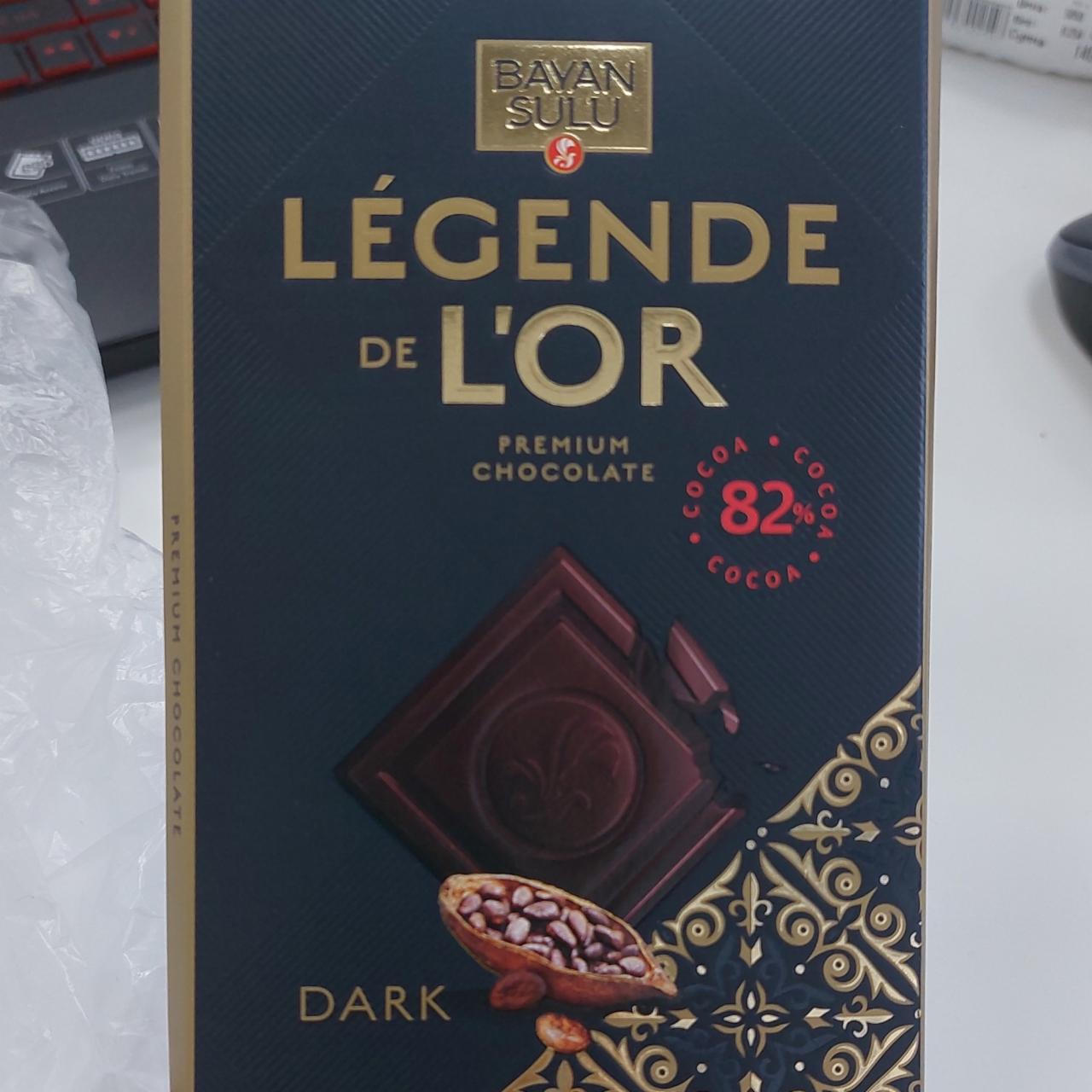 Фото - Шоколад Legende de l'or Dark Bayan Sulu