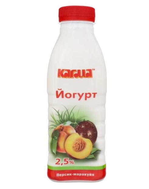 Фото - Йогурт 2.5% Персик-маракуйя Кагма