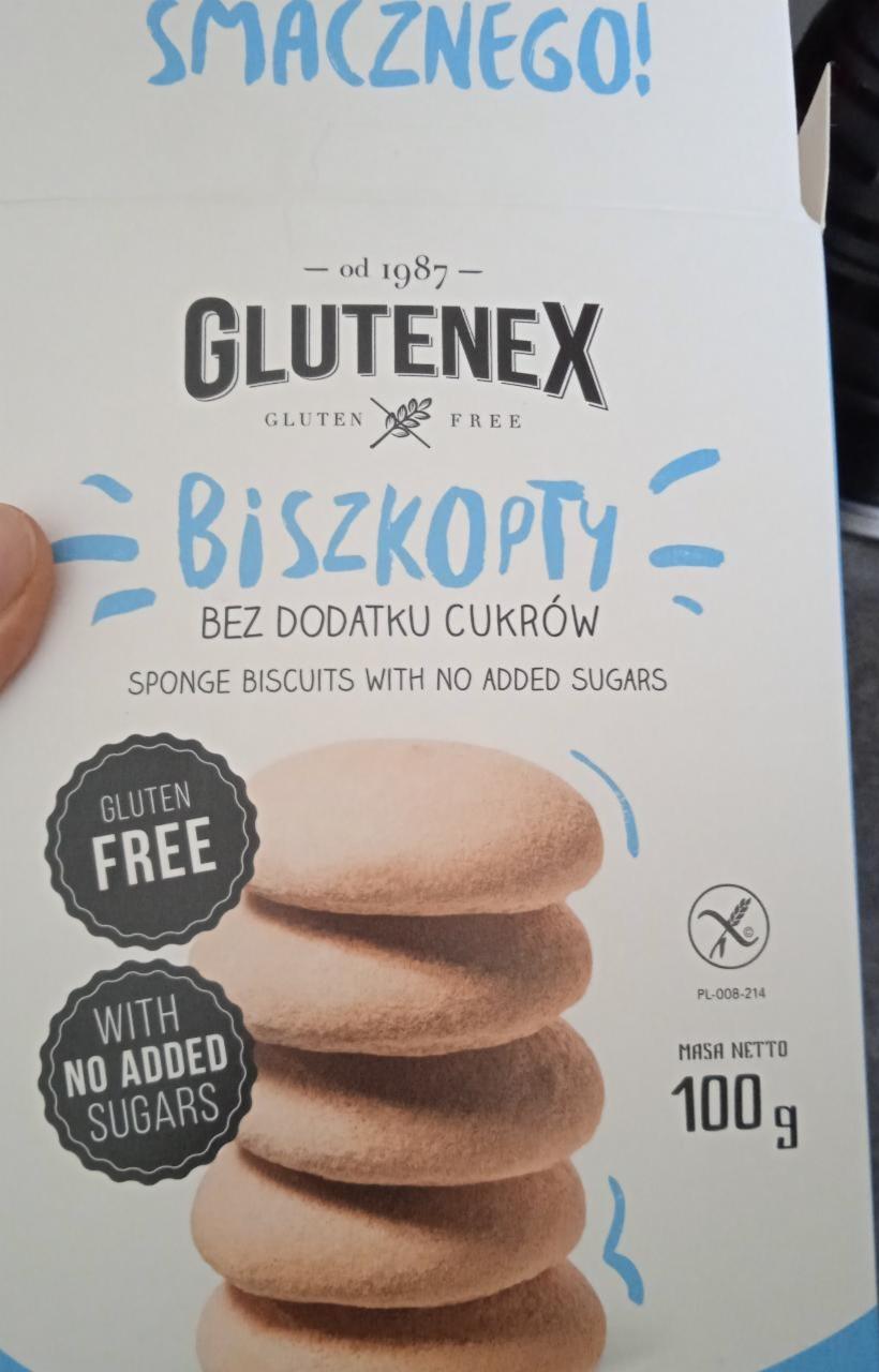 Фото - Печенье бисквитное без сахара Biszkopty Glutenex