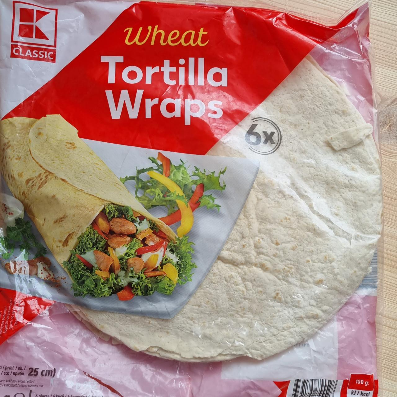 Фото - Wheat Tortilla Wraps (Тортилла) K-Classic