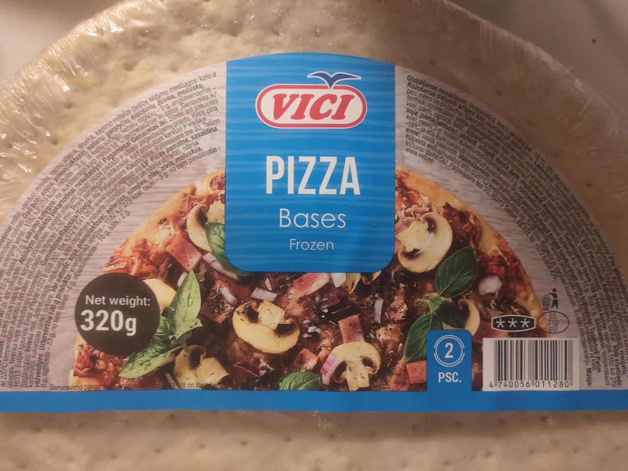 Фото - Основа для пиццы замороженная Vici