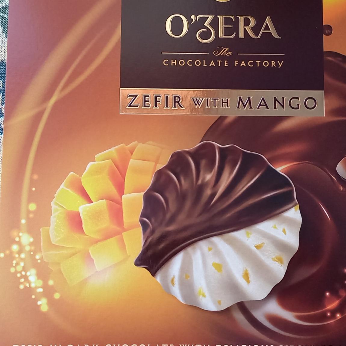 Фото - Зефир с манго в горьком шоколаде 'O'ZERA'