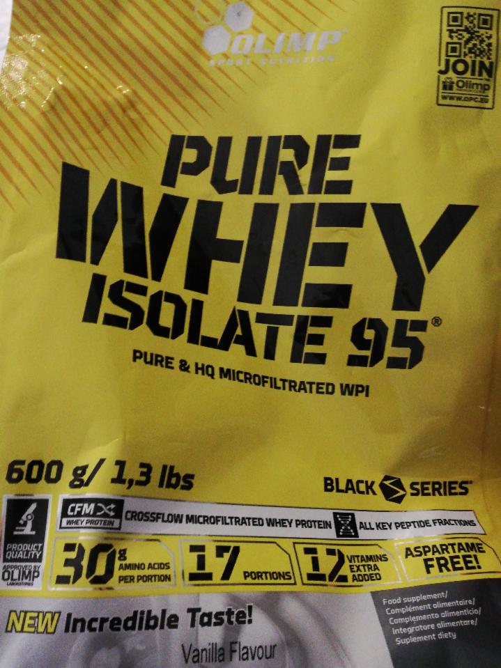 Фото - Протеин Pure Whey Isolate Olimp Nutrition