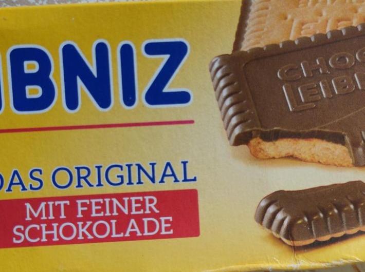 Фото - Печенье с молочным шоколадом Leibnitz