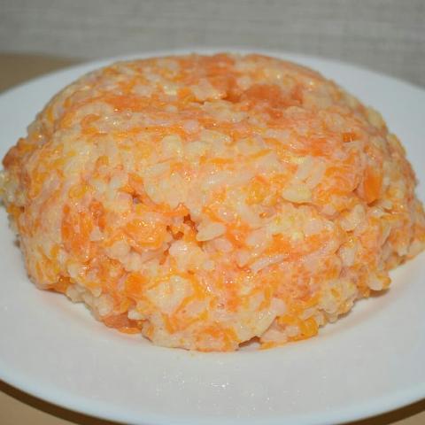 Фото - Каша тыквенная с рисом на молоке