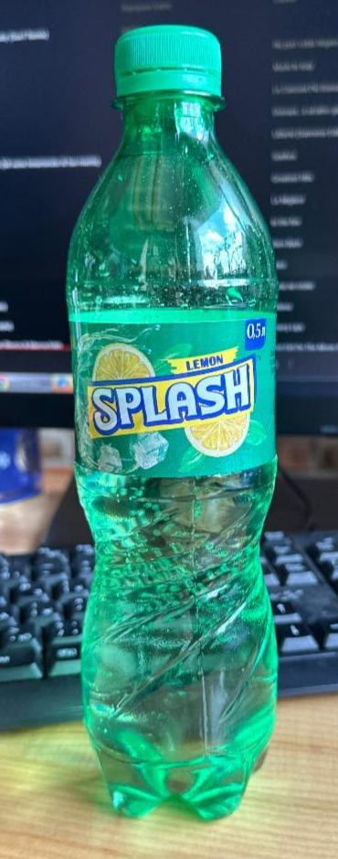 Фото - Напиток безалкогольный сильногазированный на ароматизаторах со вкусом лимона Lemon Splash