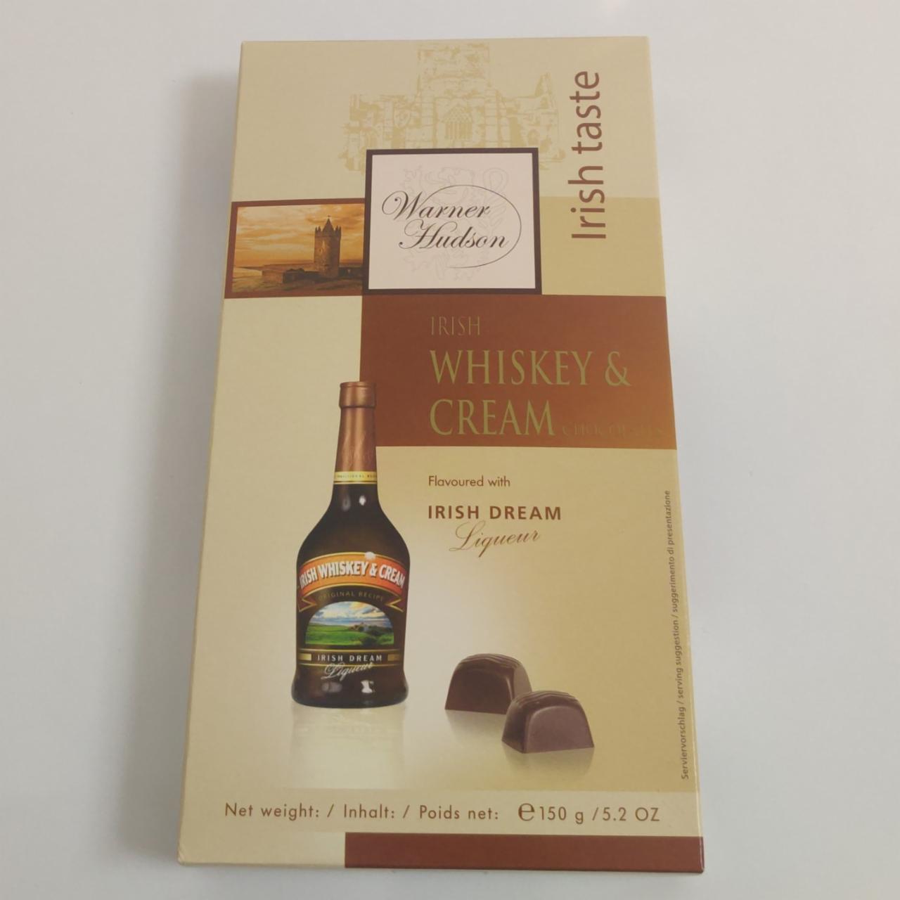 Фото - конфеты ирландский виски и сливки Irish Whiskey & Cream Warner Hudson