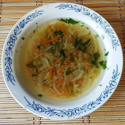 Фото - Суп овощной на воде