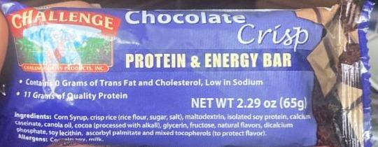 Фото - Chocolate Crisp Protein and Energy Bar Challenge