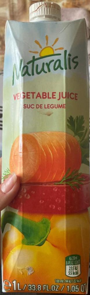 Фото - Vegetable Juice suc de légume Naturalis