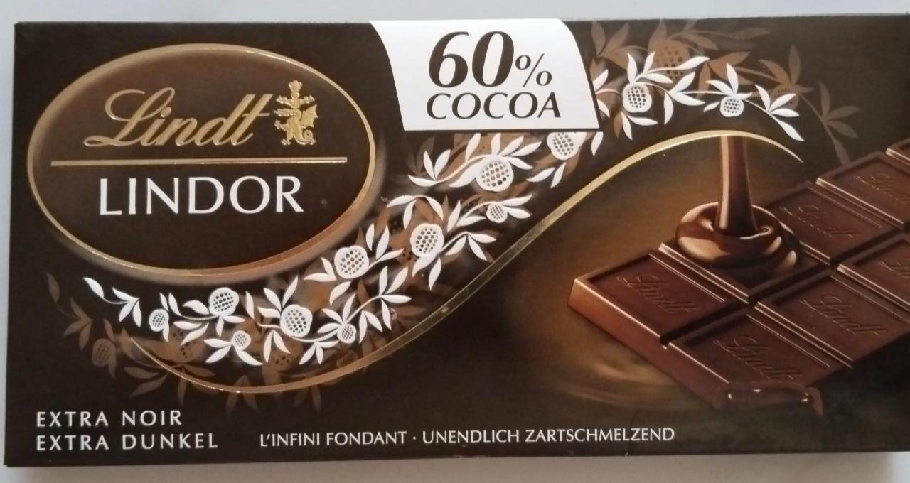 Фото - шоколад темный 60% Lindt