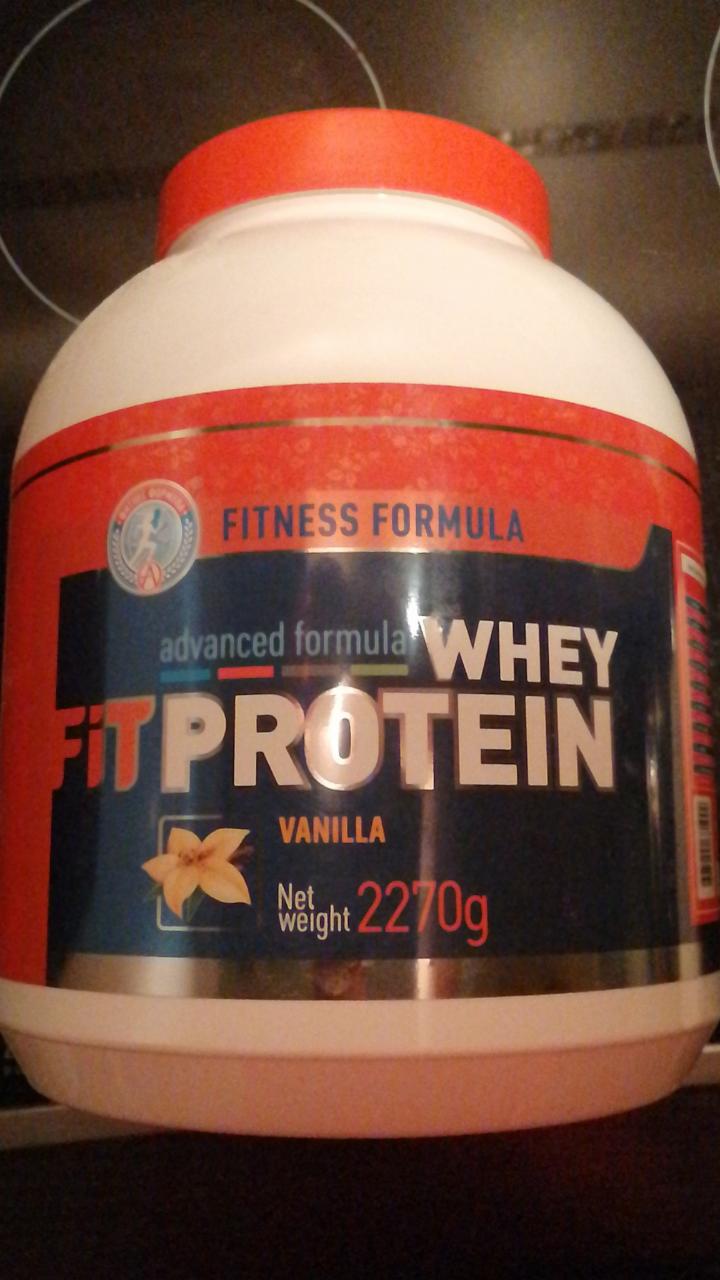 Фото - Протеин ванильный Whey fit Protein Premium Fitness Formula