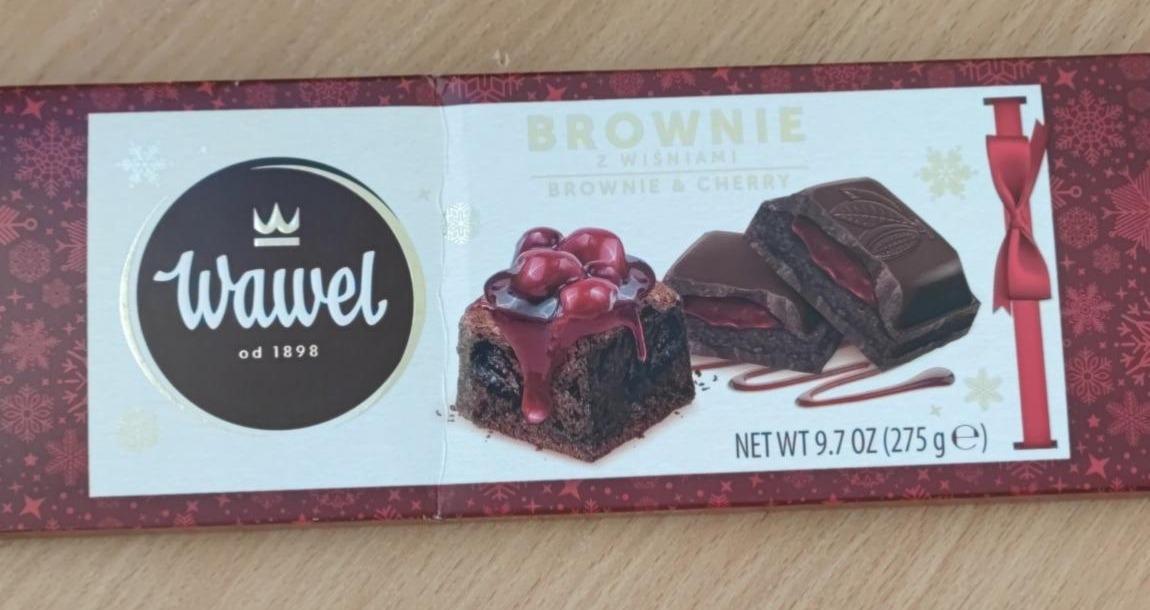 Фото - Шоколад с начинкой вишня-брауни Brownie & Cherry Wawel