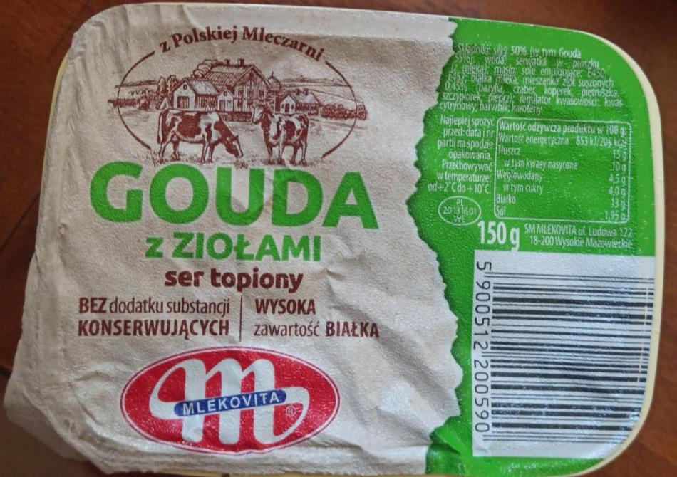 Фото - Плавленный сыр Gouda со злаками Mlekovita