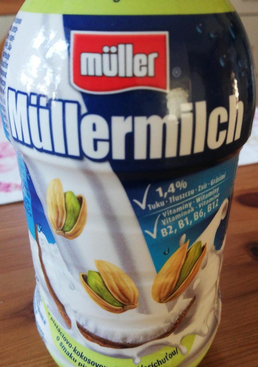 Фото - Молочный напиток фисташко-кокосовый pistacjowo-kokosowym Müller