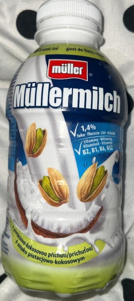 Фото - Молочный напиток фисташко-кокосовый pistacjowo-kokosowym Müller