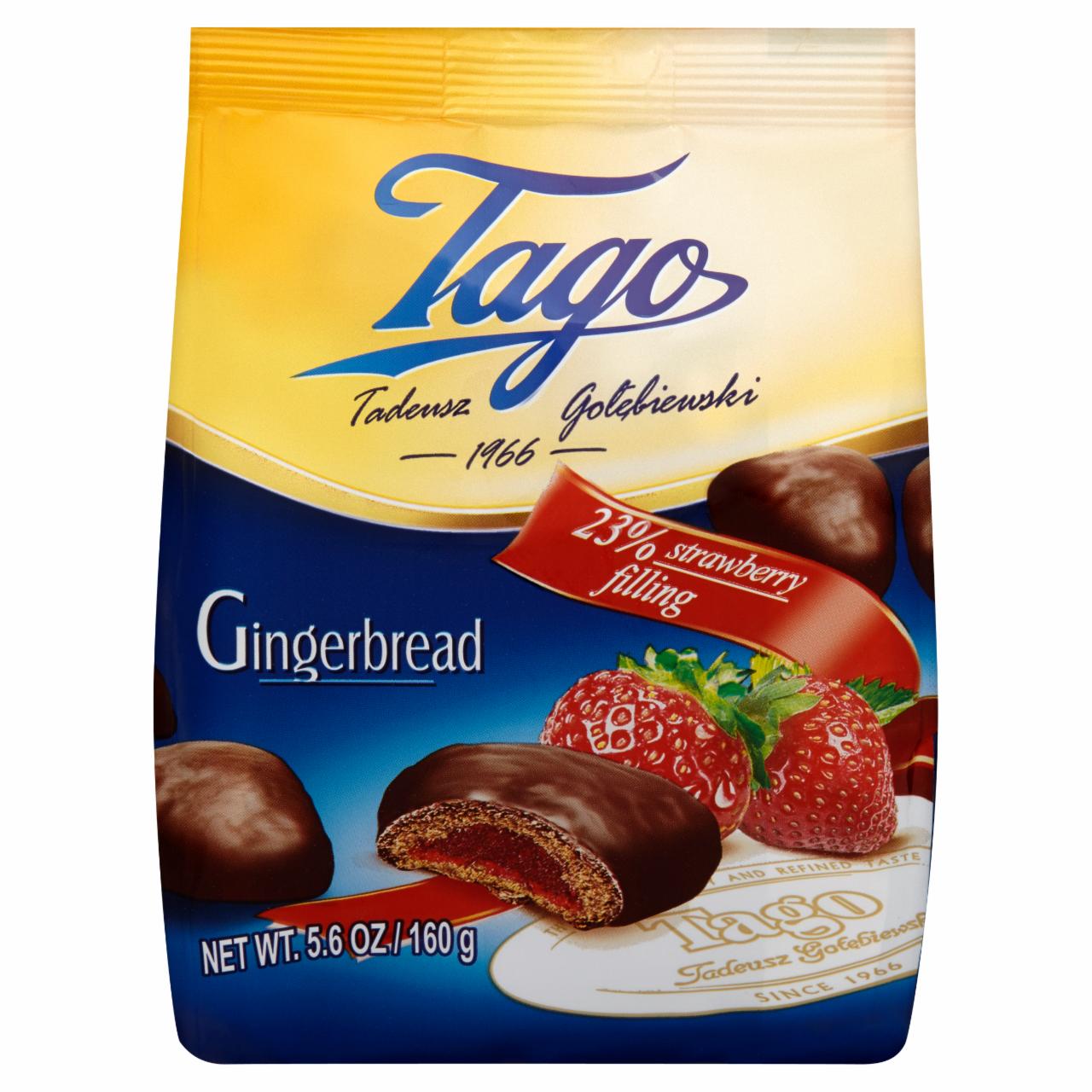 Фото - Gingerbread пряники в шоколадной глазури с клубничной начинкой TG