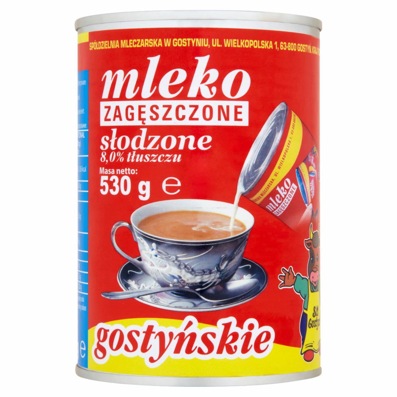Фото - Молоко сгущенное с сахаром 8% SM Gostyń