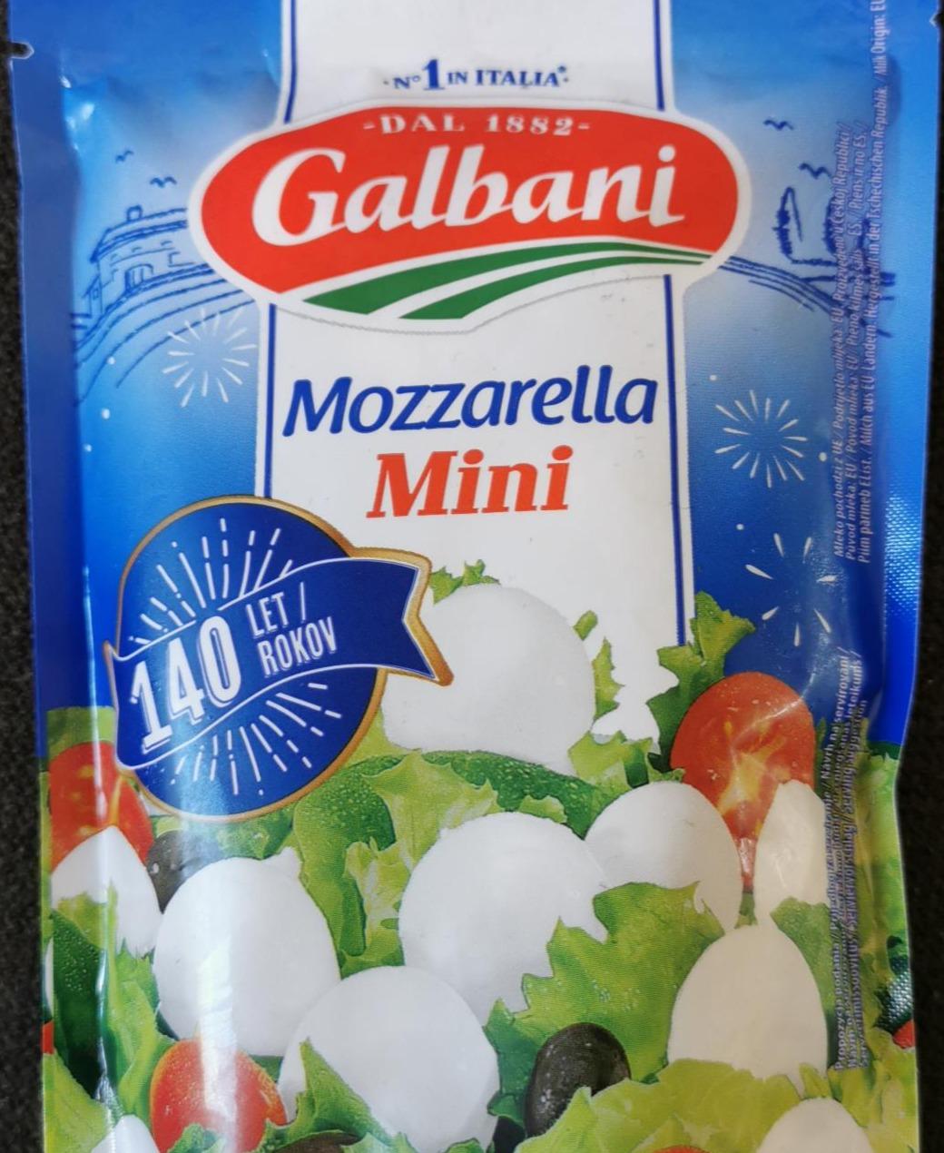 Фото - Сыр 45% Mozzarella Mini Galbani
