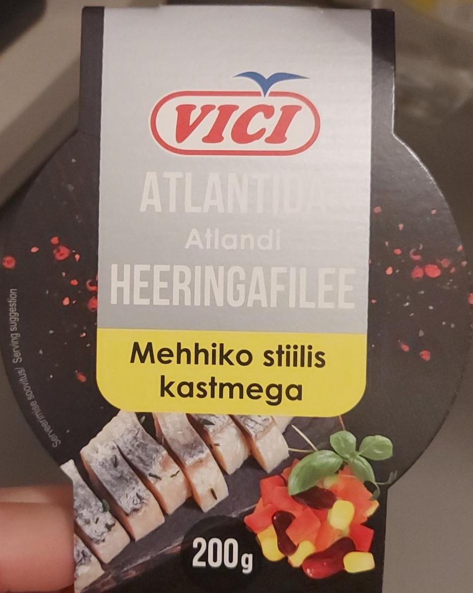 Фото - Atlantida heeringafilee mehhiko stiilis kastmega Vici