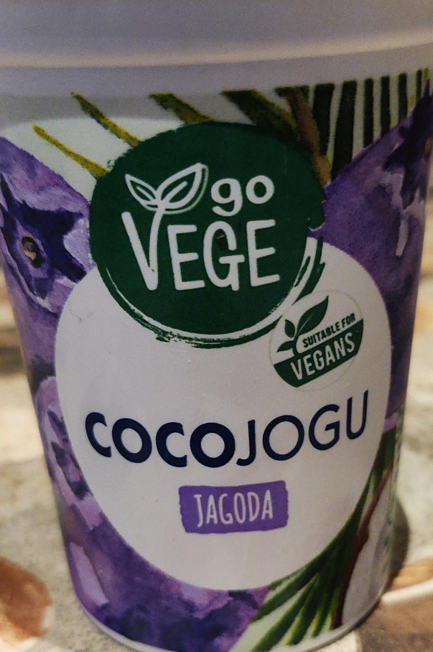 Фото - кокосовый йогурт с чернико GOVege