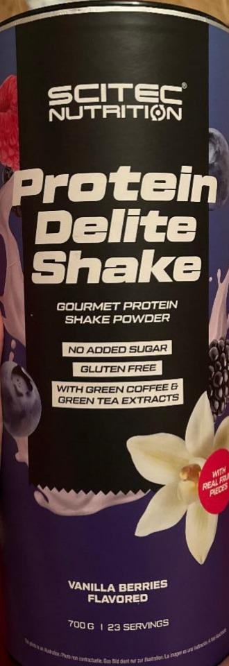 Фото - Protein delite shake vanilla berreis flavored Scitec Nutrition