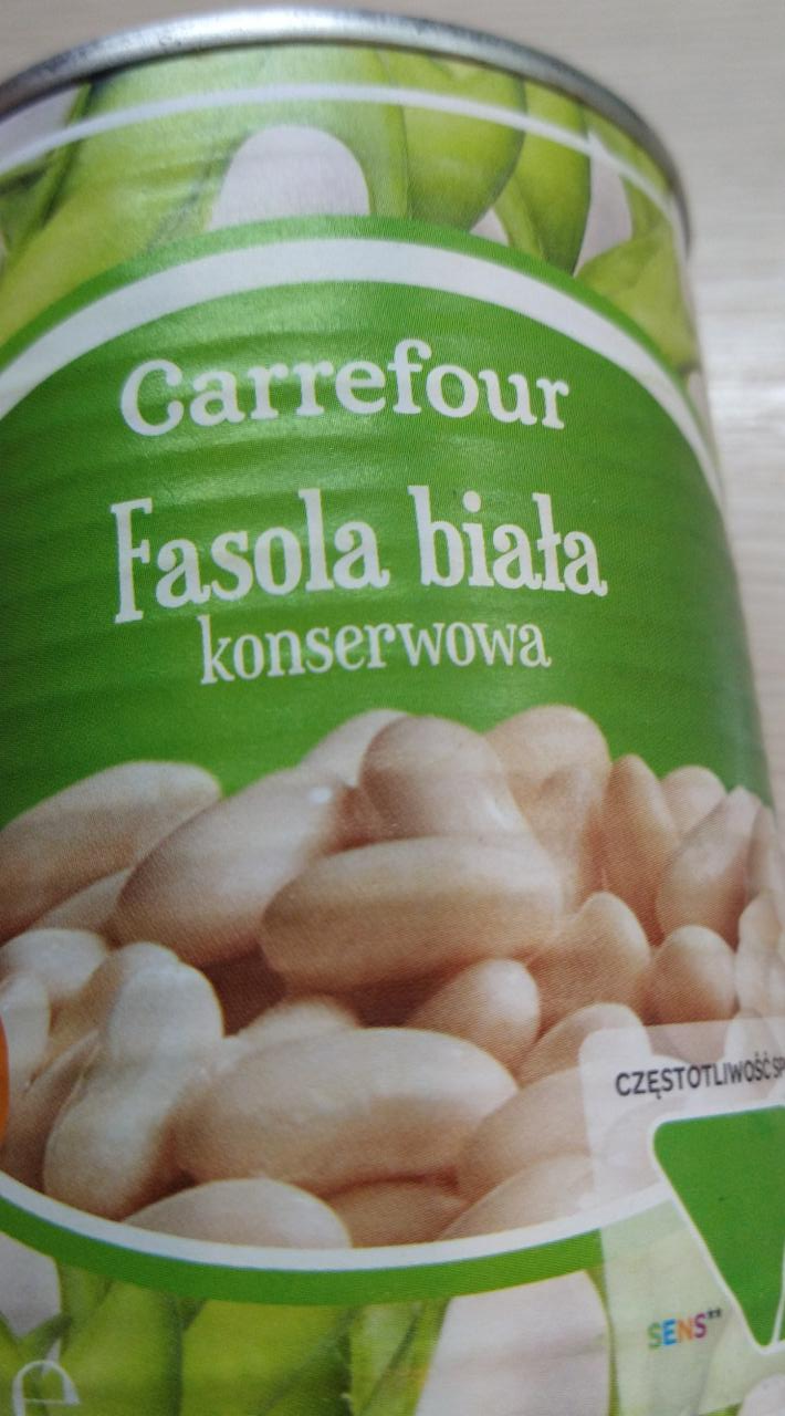 Фото - Фасоль белая консервированная Carrefour
