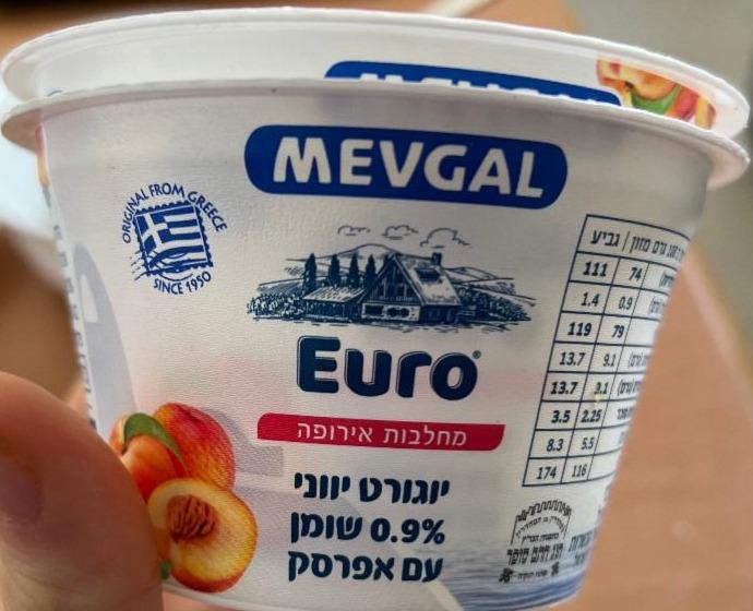 Фото - Йогурт ванильный Euro Mevgal