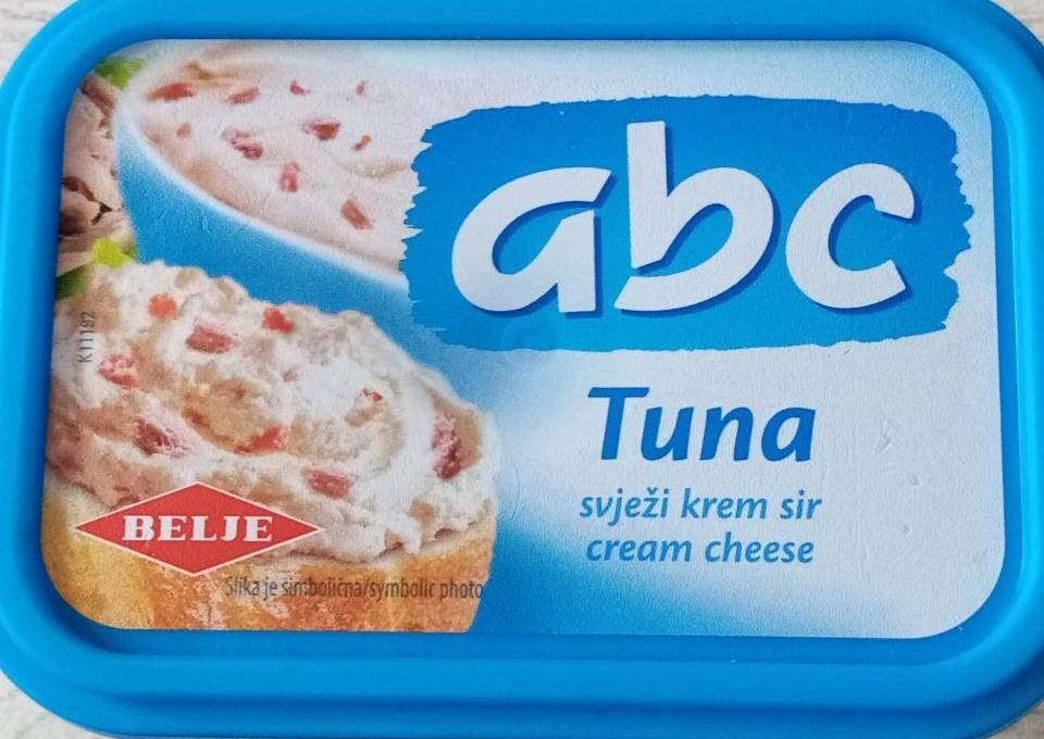 Фото - Намазка с тунцом cream cheese ABC
