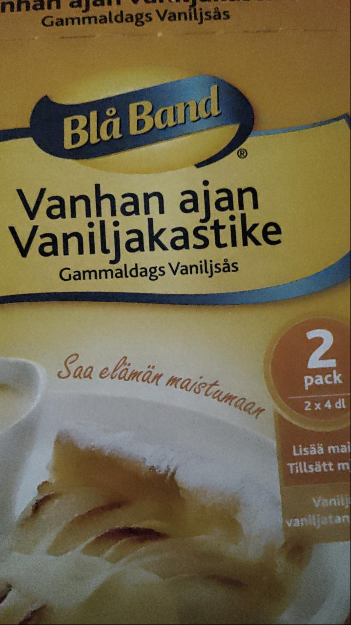 Фото - ванильный крем приготовленный BlåBand.