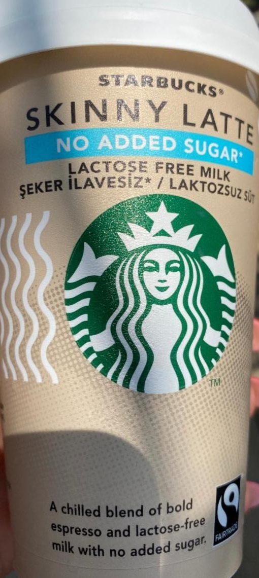 Фото - Старбакс скинни латте обезжиренный кофе латте Starbucks