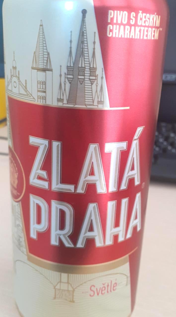 Фото - Пиво 5% светлое пастеризованное Zlata Praha