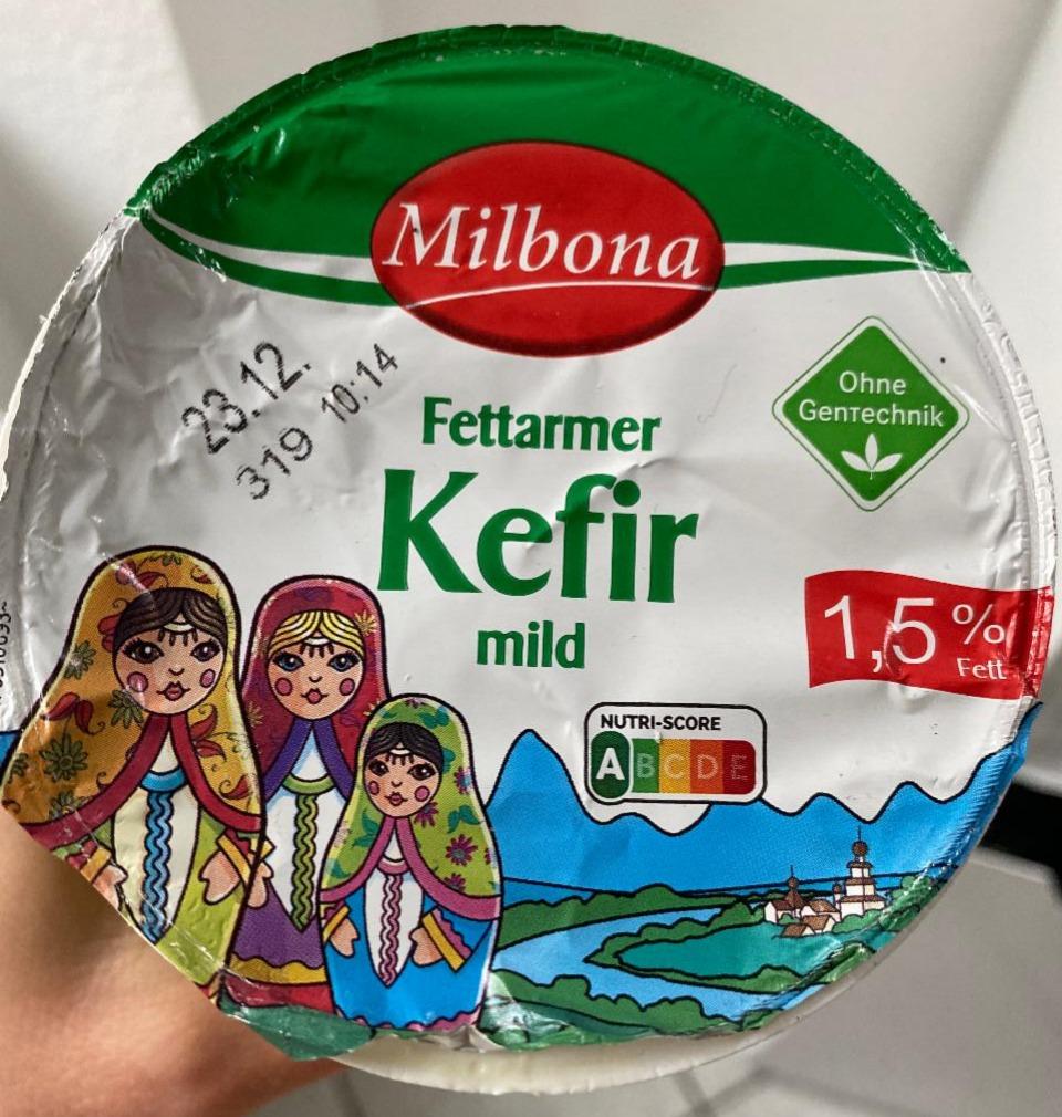 Фото - Кефир 1.5% Kefir Mild Milbona