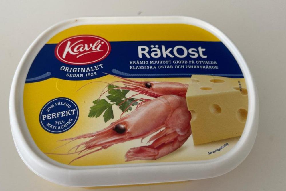 Фото - Rakost плавленный сыр с креветкой Kavli