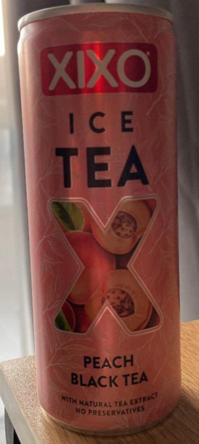 Фото - холодный черный чай со вкусом персика XIXO