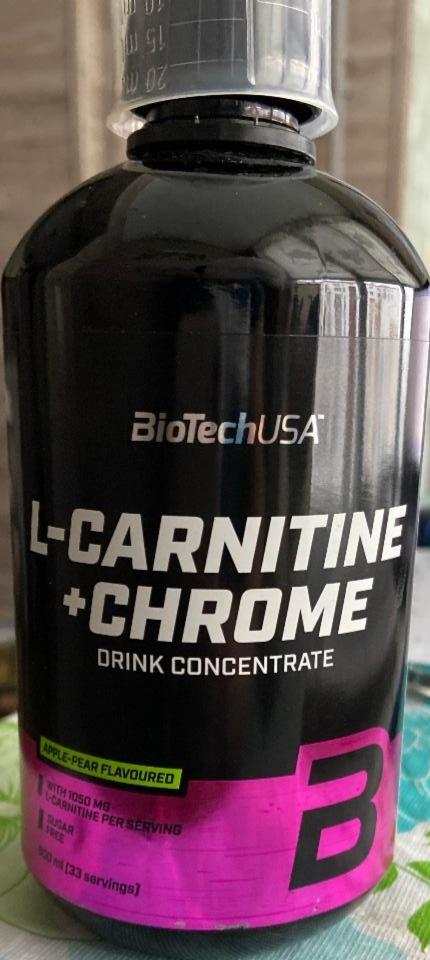 Фото - L-carnitine+chrome BioTechusa