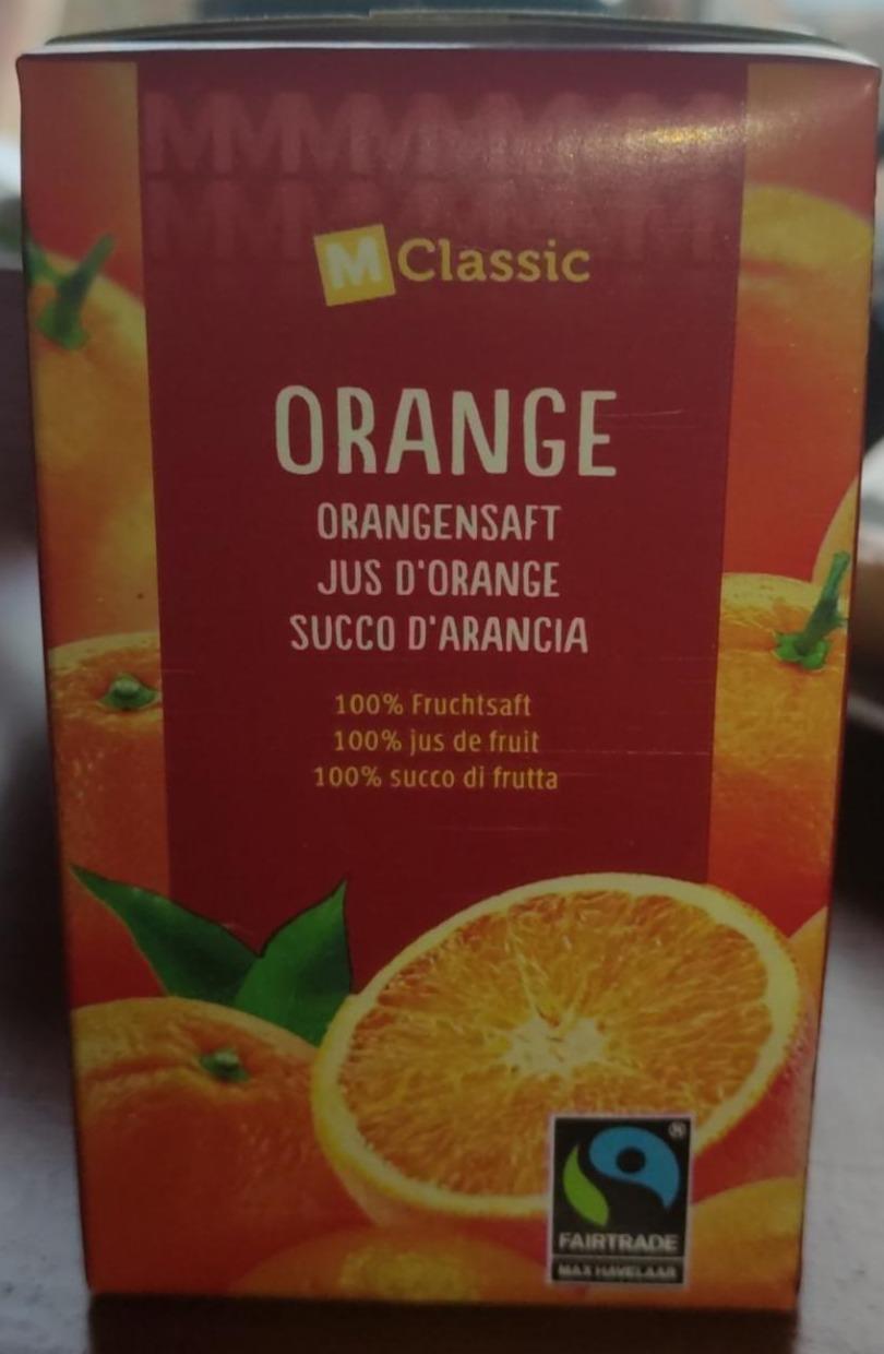 Фото - Апельсиновый сок Migros Classic