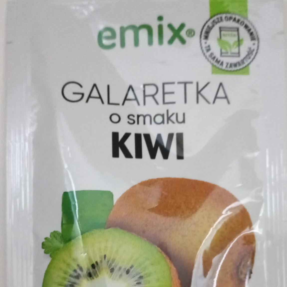 Фото - Желе со вкусом киви Galaretka Kiwi Emix