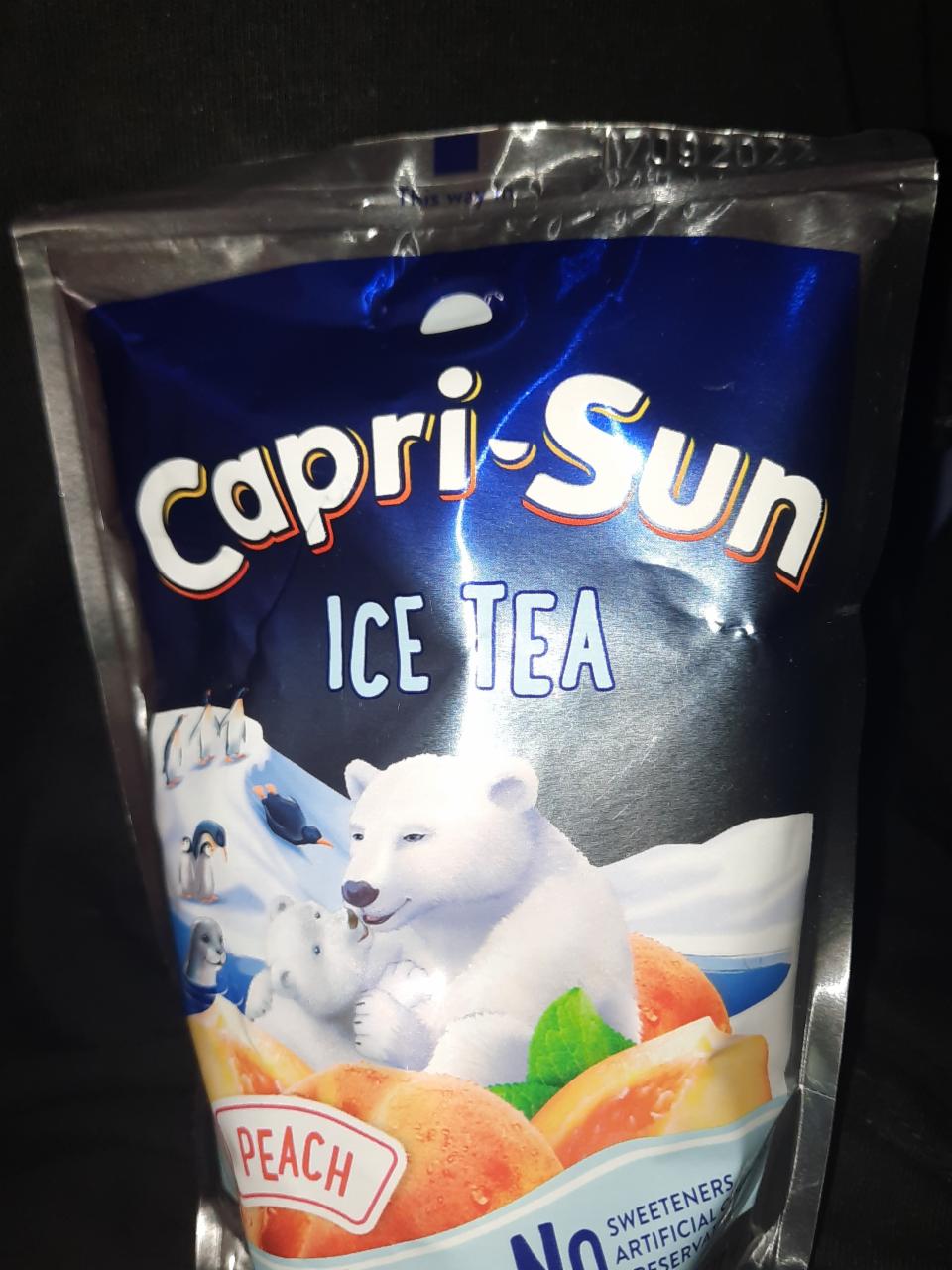 Фото - Чай холодный в пакете Персик Ice Tea Capri-Sun