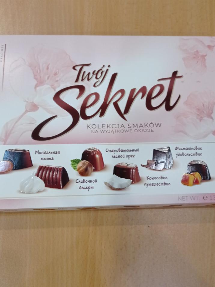 Фото - конфеты ассорти в молочном и темном шоколадеTwoj Sekret Mieszko